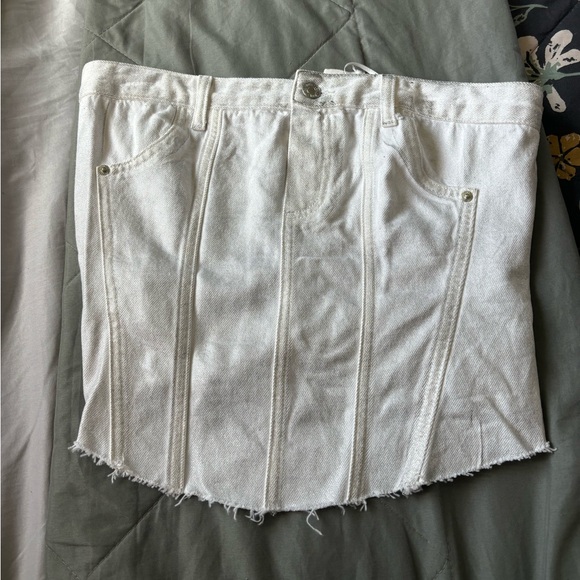 Zara Tops - Zara denim corset top